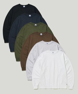 [2-PACK] 애슬레틱 미드웨이트 롱슬리브