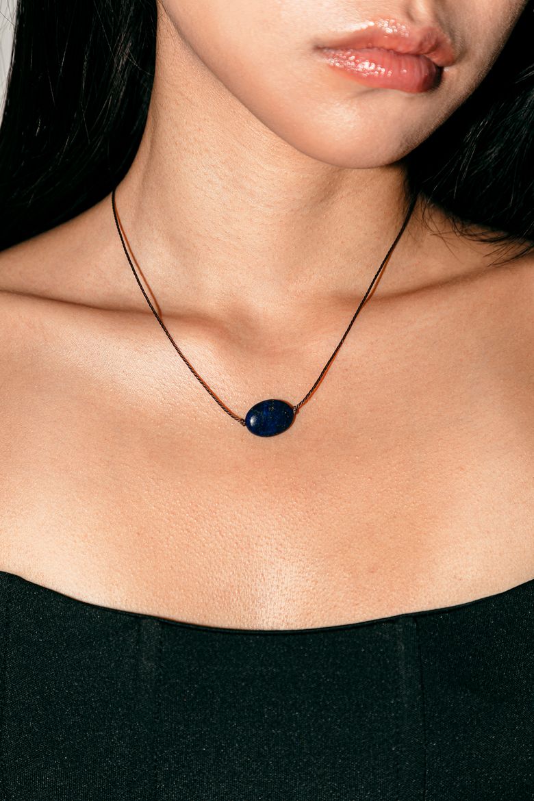 라운드스톤 목걸이 ROUND STONE NECKLCAE