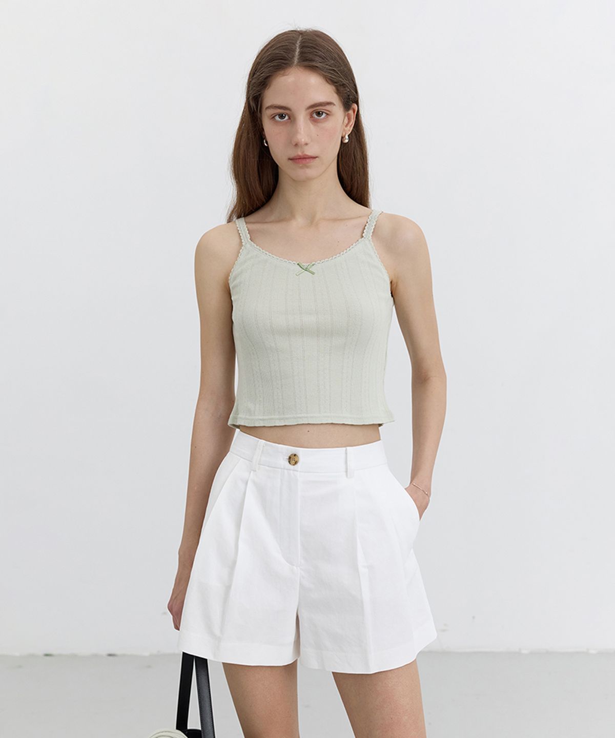 던스트(DUNST) POINTELLE SLEEVELESS TOP_UDTS5B221_MINT