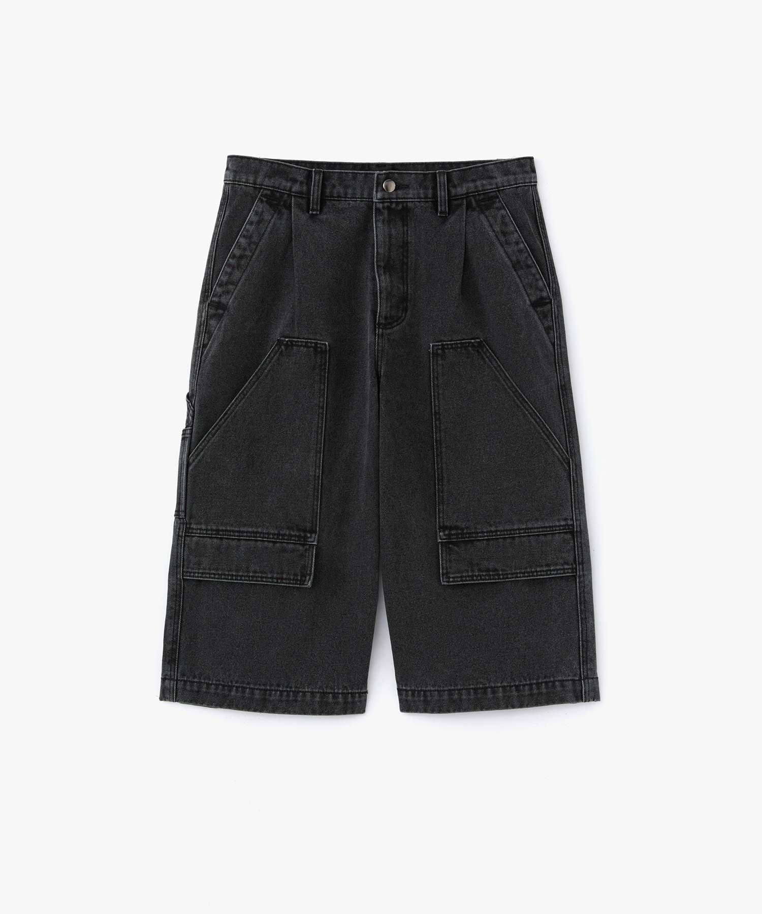 ★MUSINSA STANDARD★ Nylon Cargo Banding Bermuda Pants Grayi MUSINSA | MUSINSA STANDARD Nylon Cargo Banding Bermuda Pants