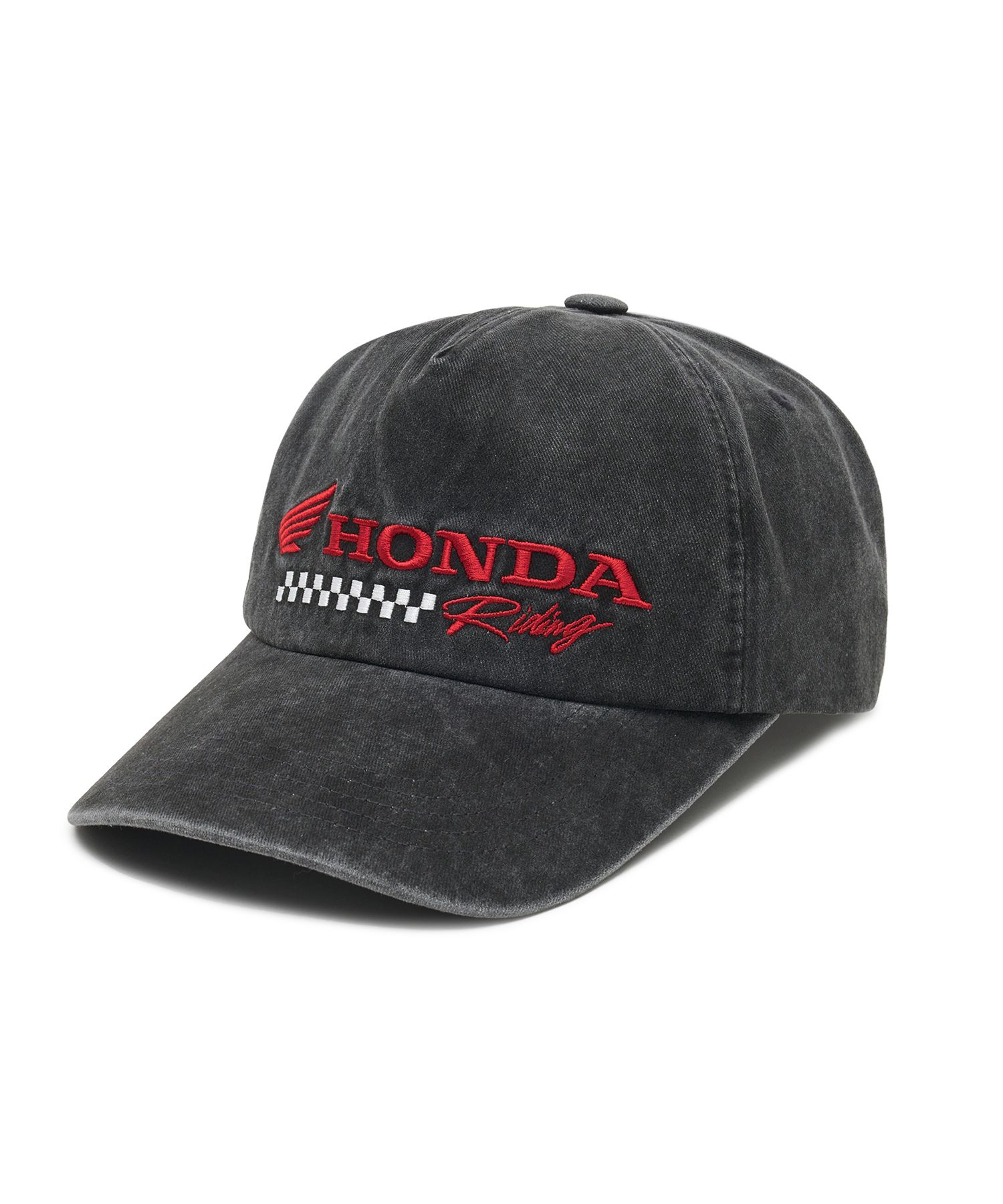 ◆HONDA MOTORCYCLE◆ Racing Vintage Washing Cap Charcoal MUSINSA | Honda Motorcycle Racing Vintage Washing Cap Charcoal