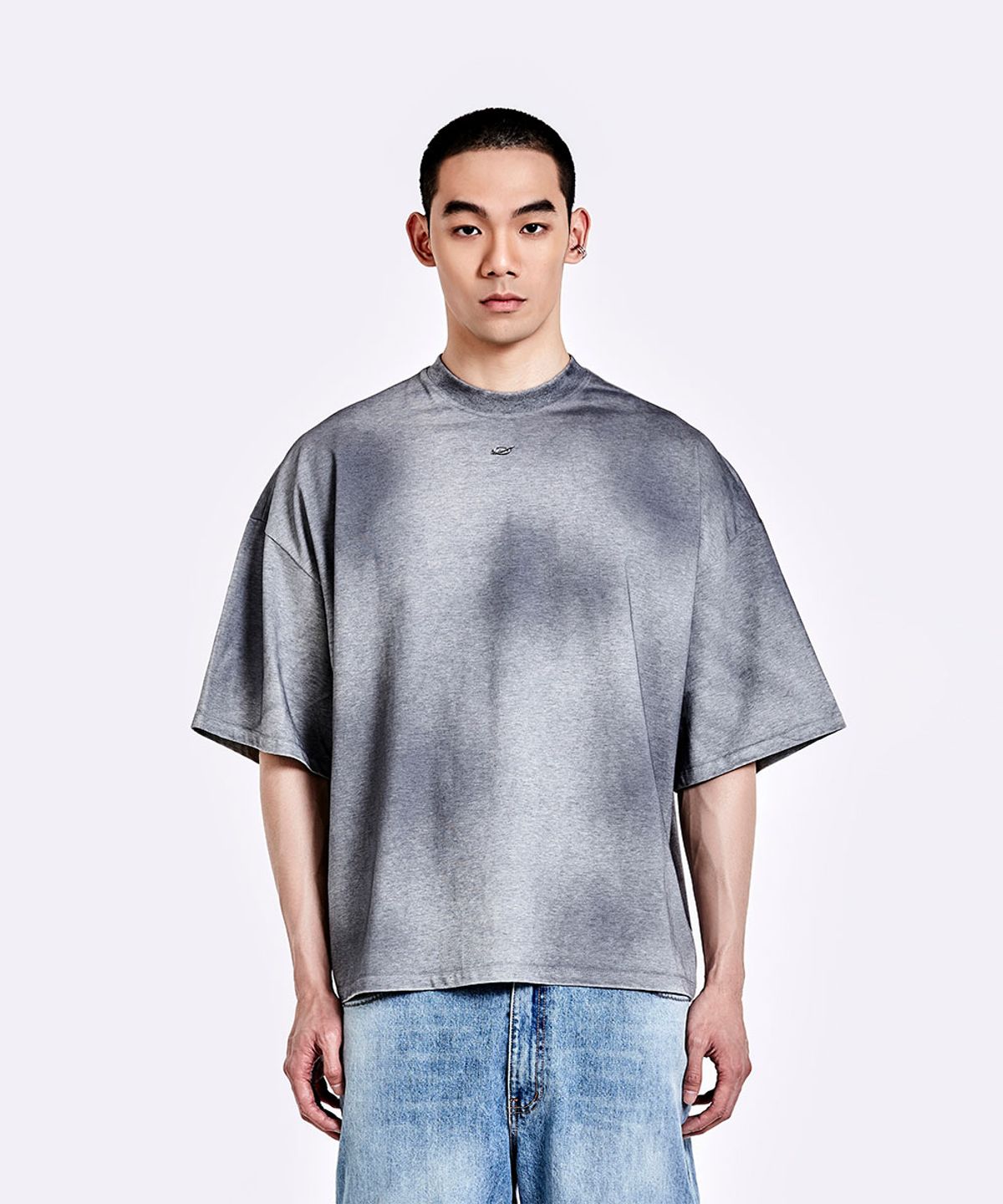 51퍼센트(51PERCENT) Dying t shirt - grey