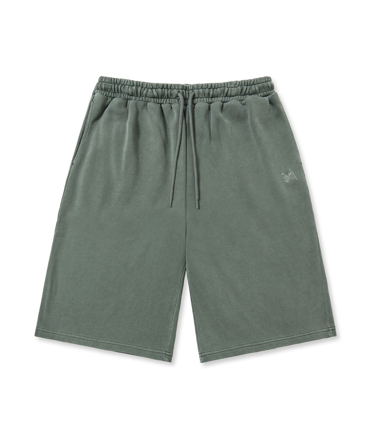 브라운브레스(BROWNBREATH) TAG PIGMENT SHORTS - KHAKI