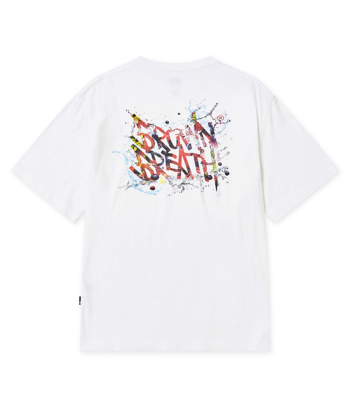 브라운브레스(BROWNBREATH) SPLASH TAG V2 TEE - WHITE