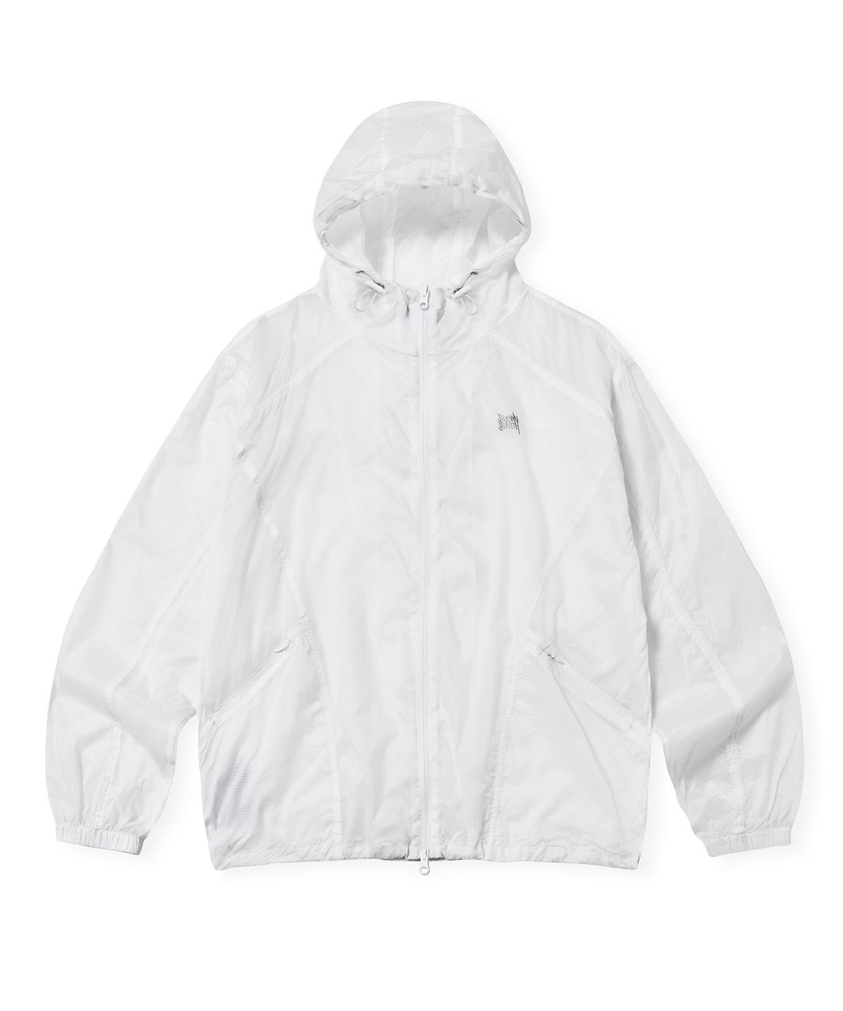 브라운브레스(BROWNBREATH) TAG LIGHT WINDBREAKER - WHITE