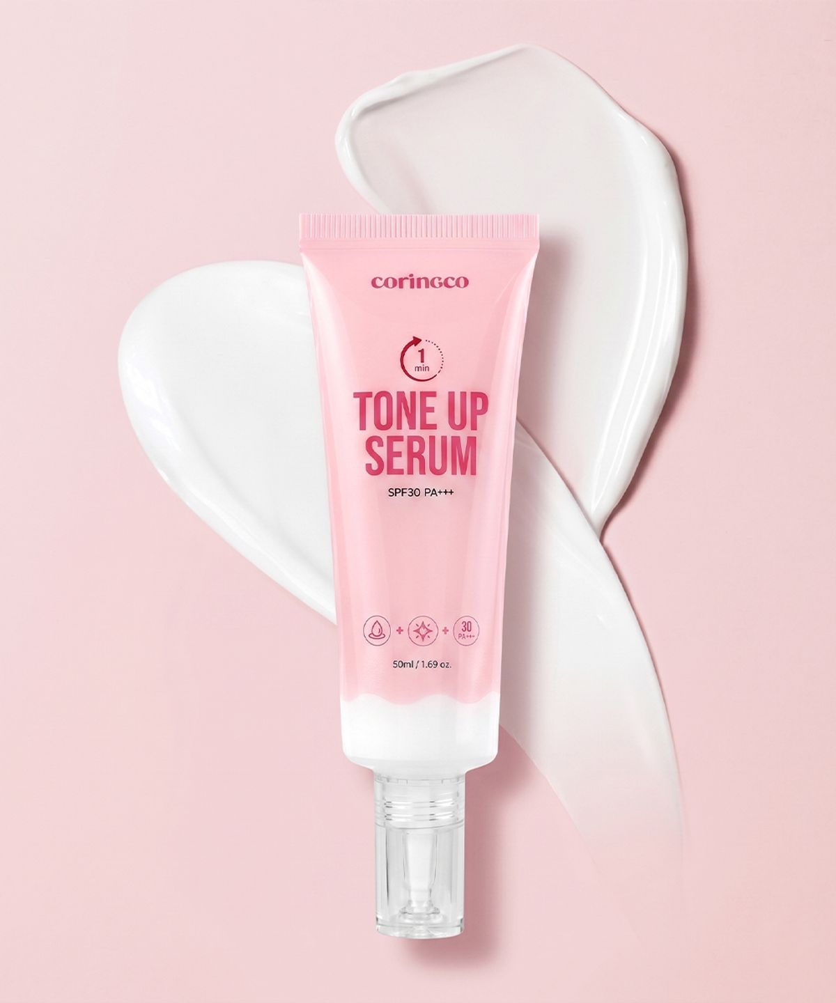 코링코(CORINGCO) 원미닛 촉촉 톤업 선크림 세럼 50ml