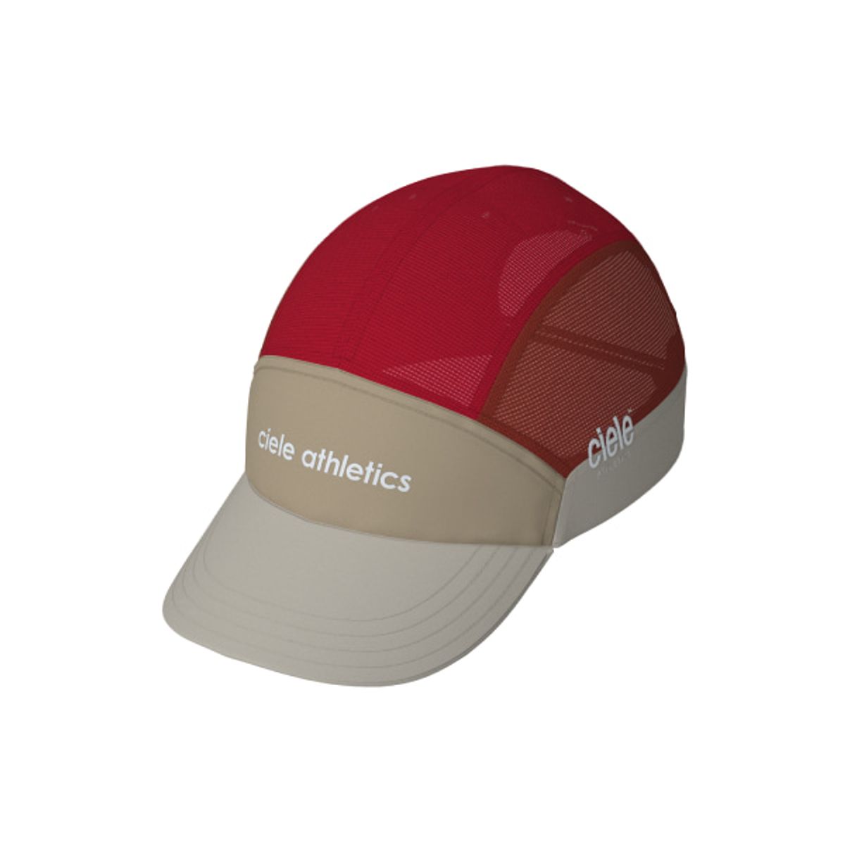 씨엘르 애슬레틱(CIELE ATHLETICS) FSTCap SC - Field - Iconic SL - Safari - Red S/M