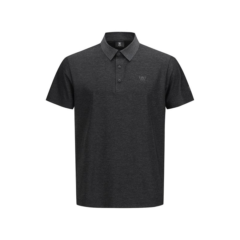 MEN SM BLACK FINISH SHORT T-SHIRT_MG