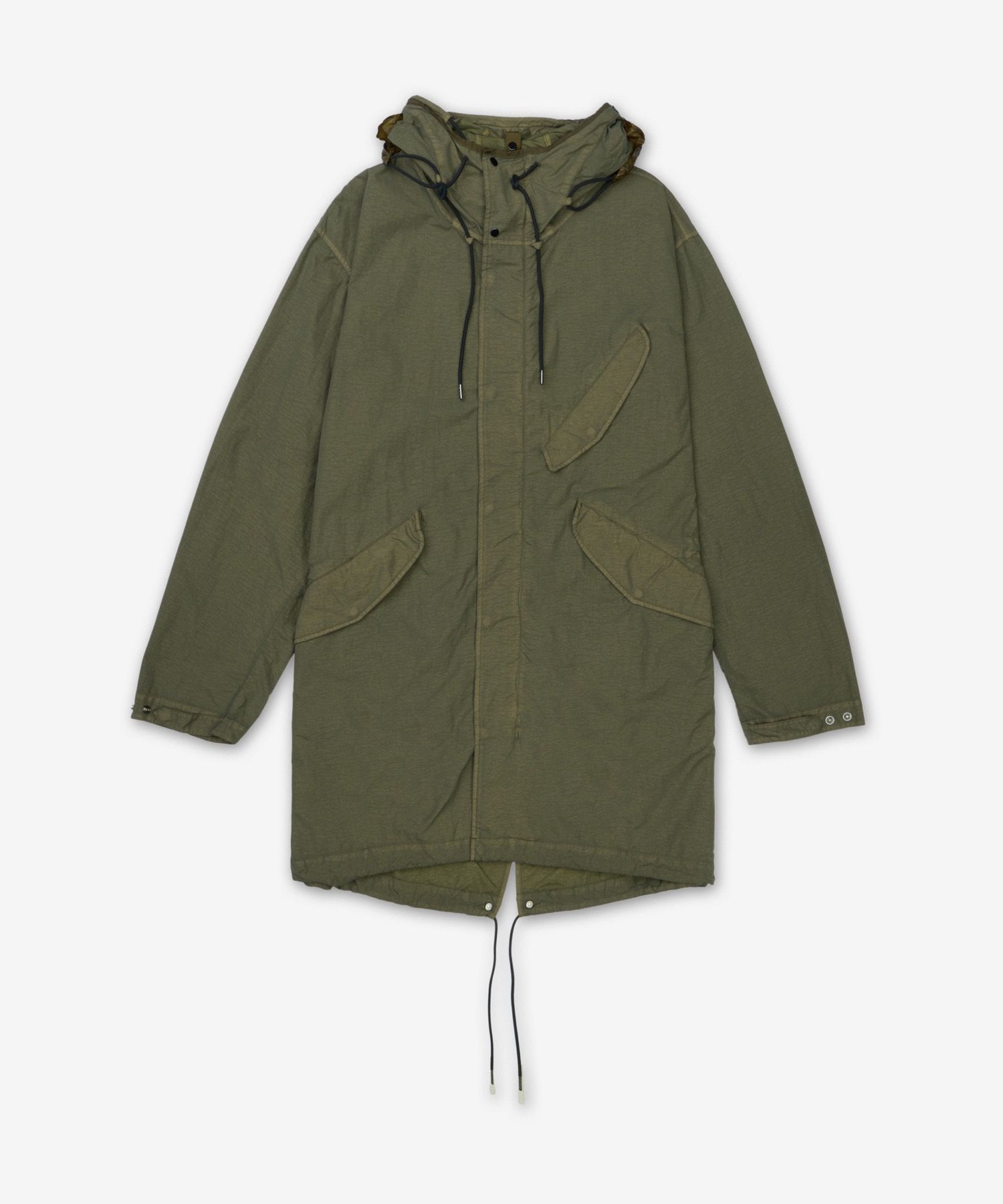 MUSINSA公式 | CP Company フラットナイロンロングジャケット