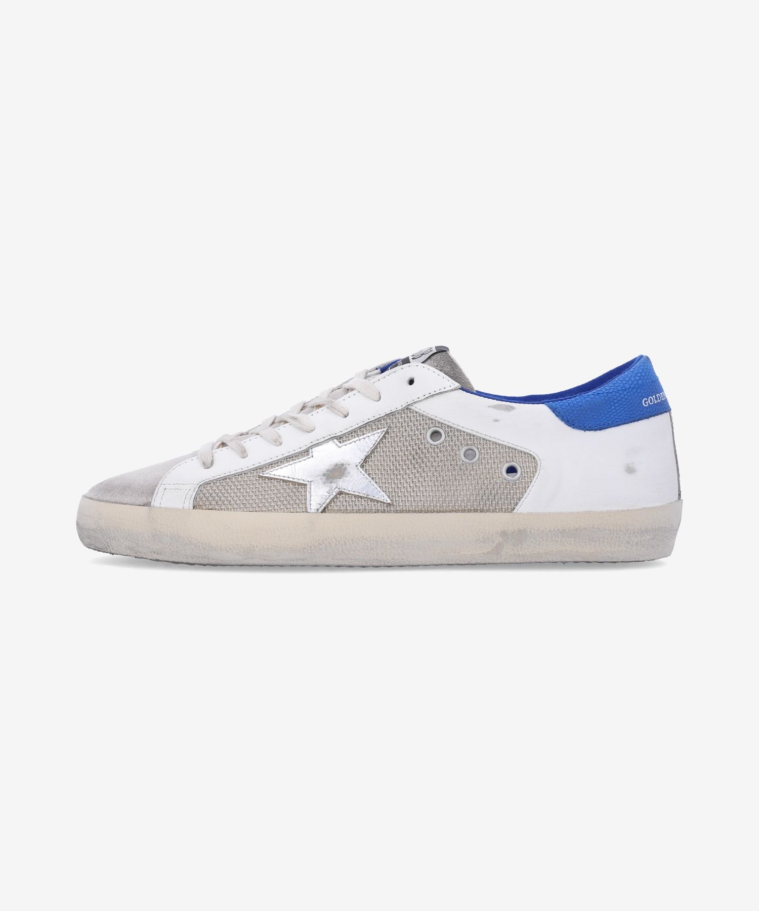 ★Golden ★ Superstar Bluetab Silverstar Sneakers Latte Golden Goose Superstar Bluetab Silverstar Sneakers Latte