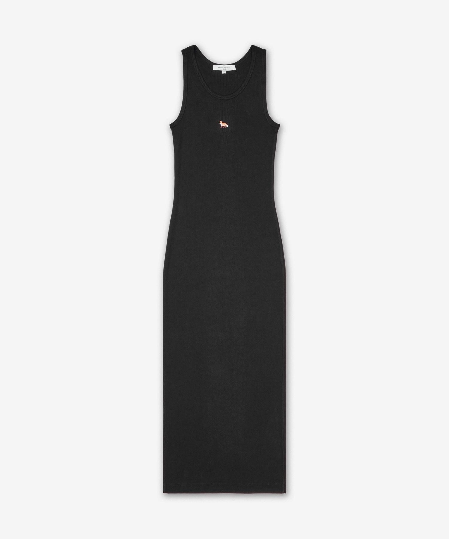 ワンピース MAISON KITSUNE Baby Fox Ribbed Tank One Piece Black MW01602K MUSINSA | MAISON KITSUNE Baby Fox Ribbed Tank One Piece