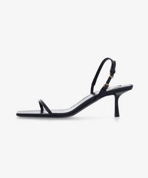 [5.5CM] 재스퍼 샌들 힐 - 블랙 / 819151AADAE1000