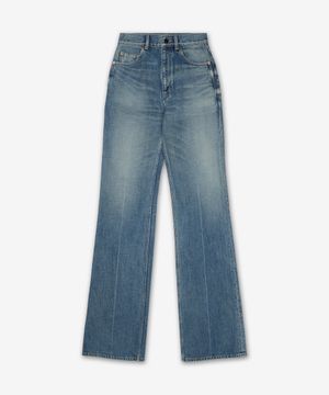 70S 하이 웨이스트 부츠 컷 데님 팬츠 - 어센틱 미디엄 블루 / 823599YI8634293