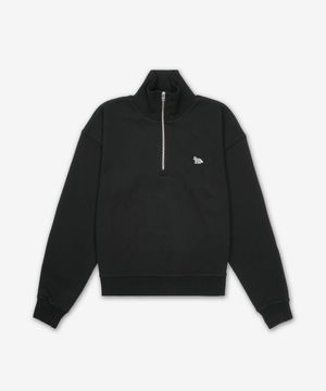 베이비 폭스 패치 하프 집업 맨투맨 - 블랙 / MW00304KM0325P199