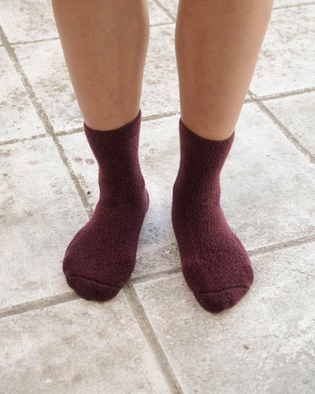 베이스레인지(BASERANGE) BUCKLE OVERANKLE SOCKS (COTTON)