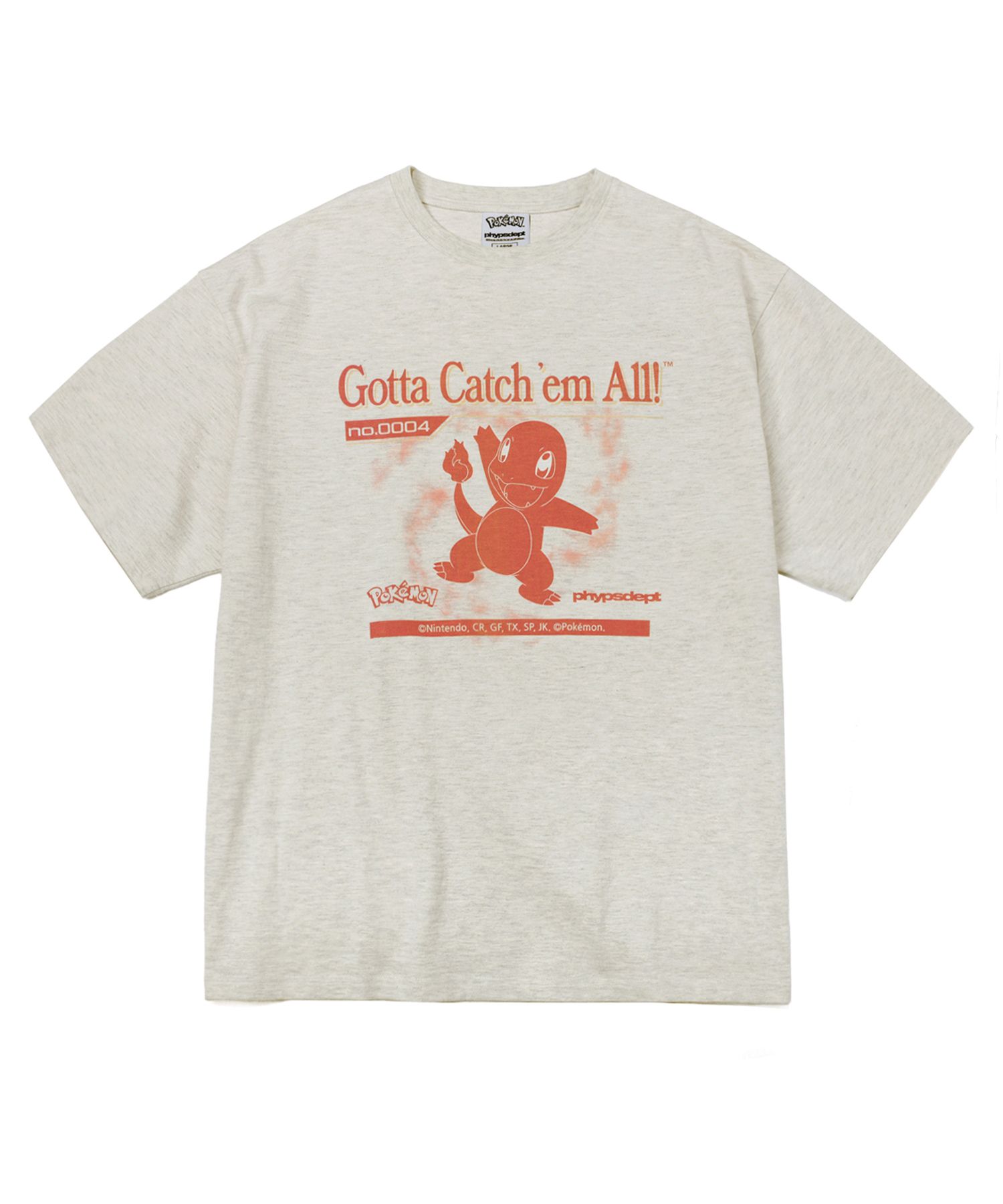 ★ Phyps Department★ Pokemon Gacha Short Sleeve Oatmeal PF MUSINSA公式 | PHYPS Pokemon Gacha Short Sleeve_Oatmeal
