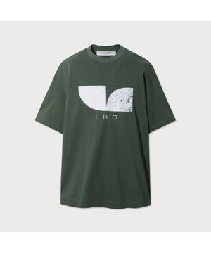 Flux 심볼 로고 반팔 티셔츠 - KHAKI