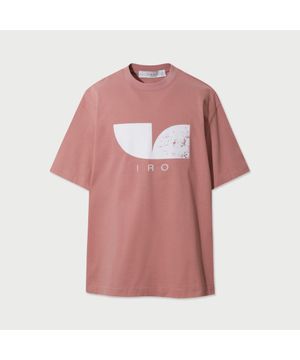 Flux 심볼 로고 반팔 티셔츠 - PINK