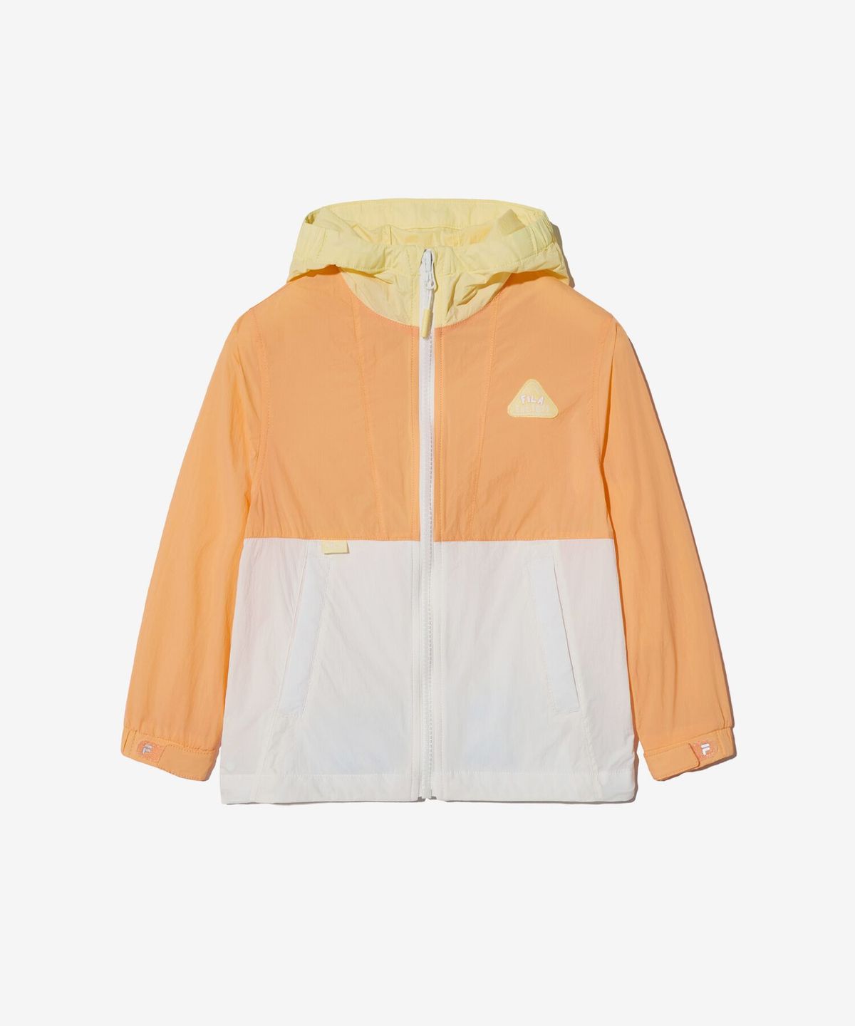 휠라 키즈(FILA KIDS) Travel club 컬러블럭 바람막이(FK2JKH2403XPOR)