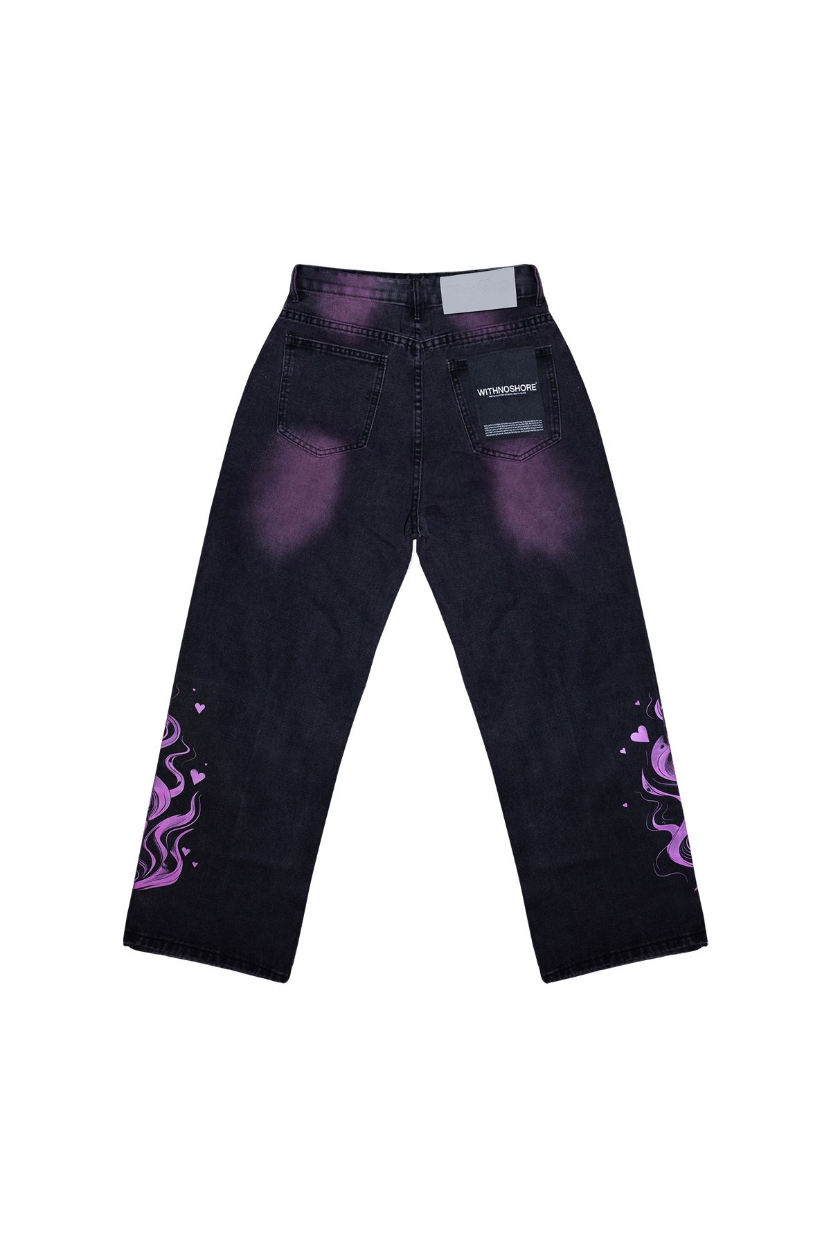위드노쇼어(WITHNOSHORE) Midnight Swirl Jeans