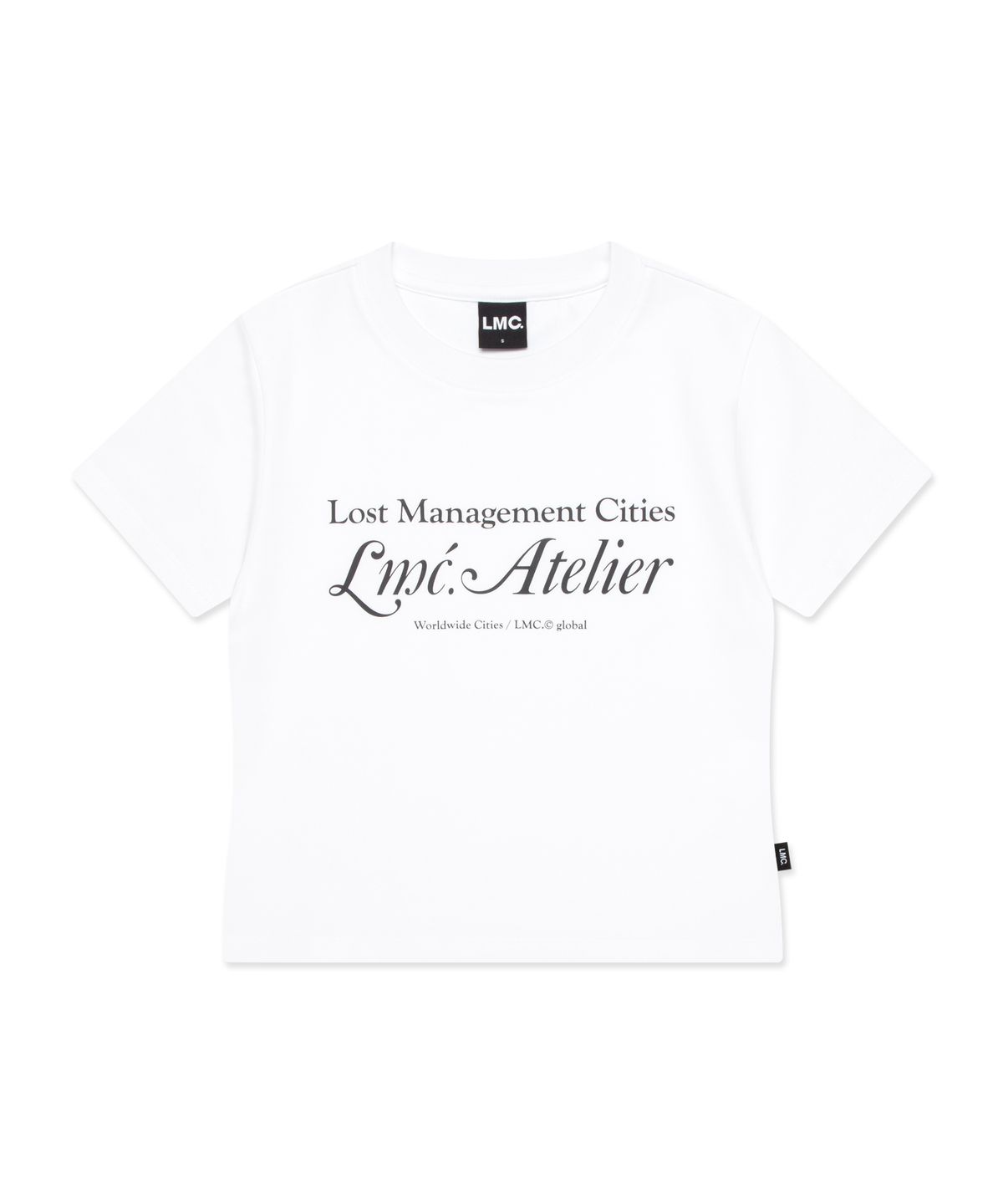 엘엠씨(LMC) WM LMC ATELIER SLIM CROPPED TEE white