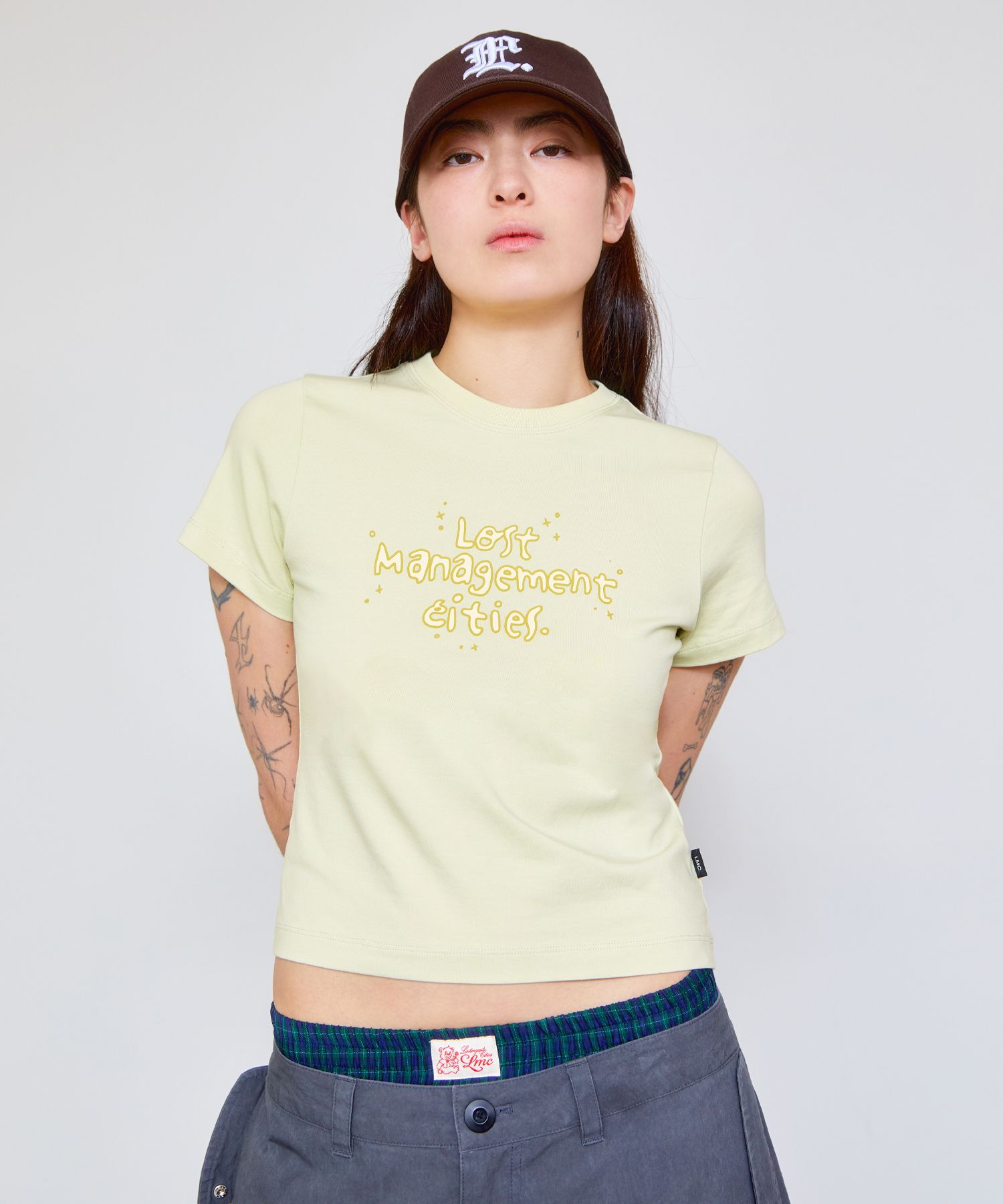 ☆送料・関税込☆LMC★WM FN DOODLE CROPPED TEE★ MUSINSA | LMC WM FN DOODLE CROPPED TEE white