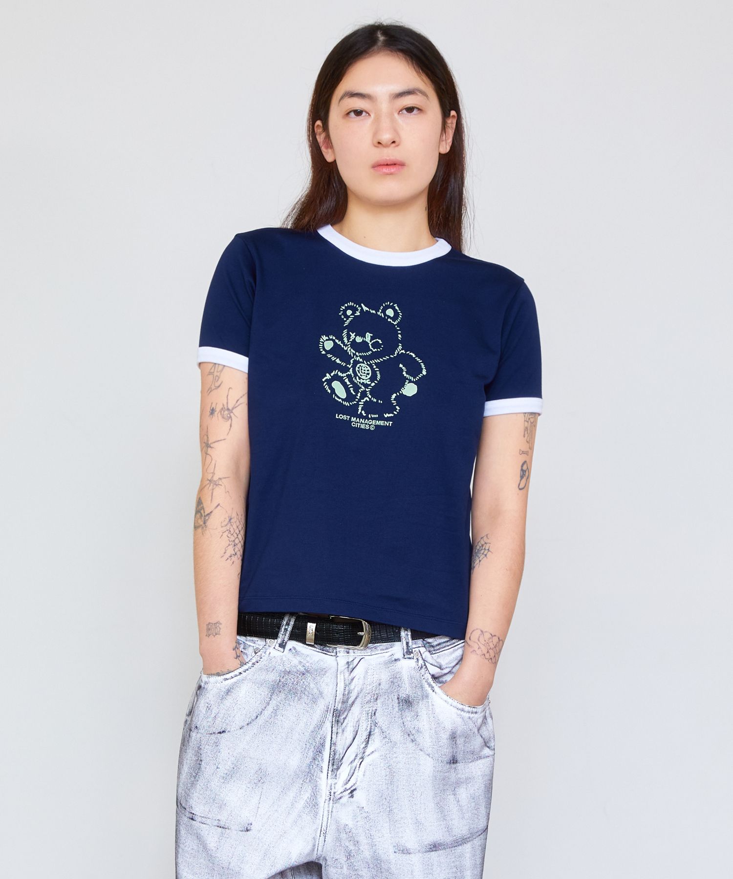 LMC★BEAR RINGER TEE リンガーTシャツ LMC☆BEAR RINGER TEE リンガーTシャツ (LMC/Tシャツ