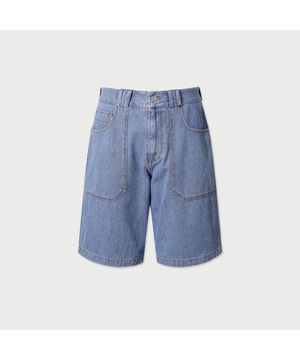 Retrograde 데님 버뮤다 쇼츠 - L.BLUE