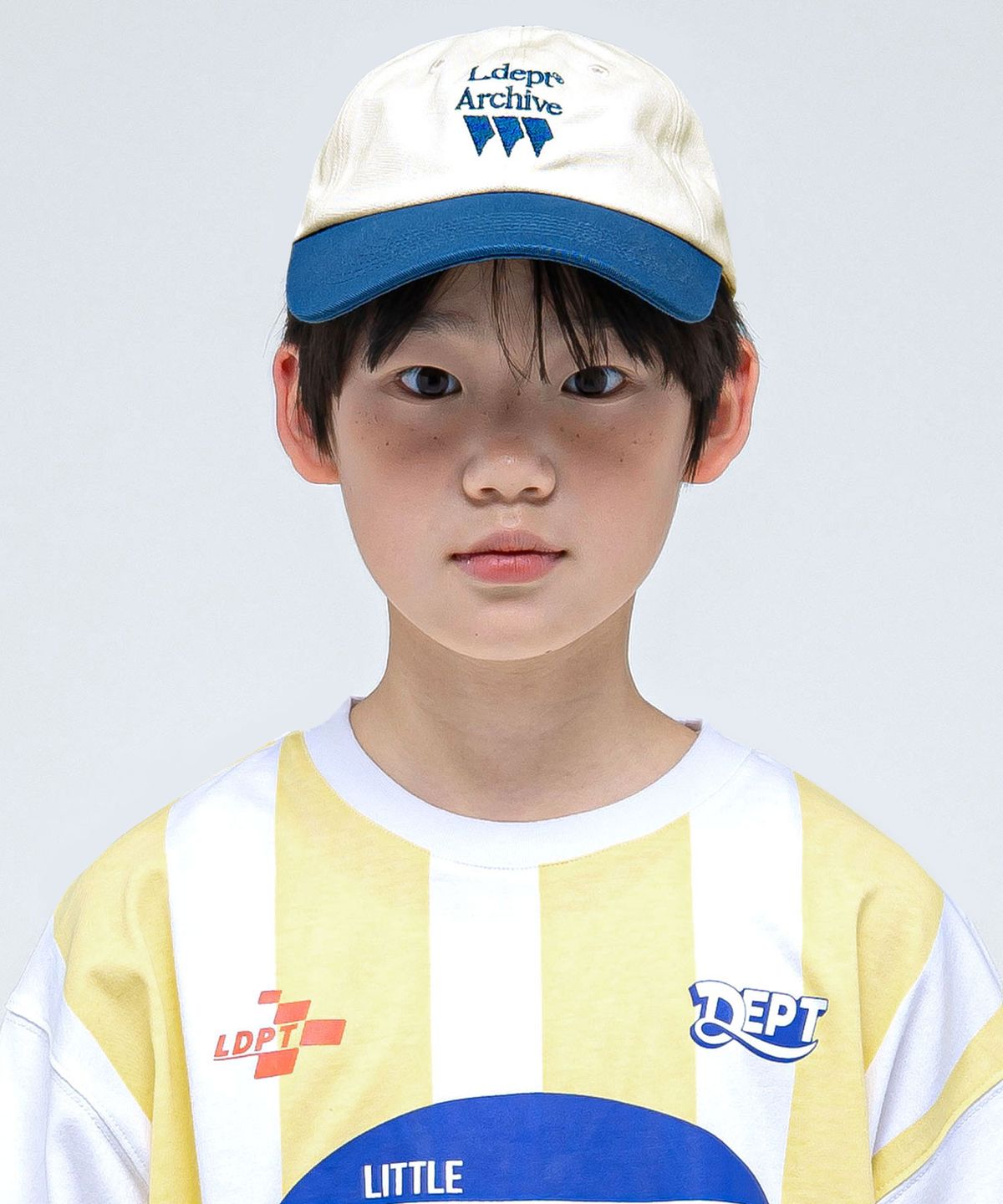 리틀뎁(LITTLE DEPT) 아카이브 볼캡 Beige