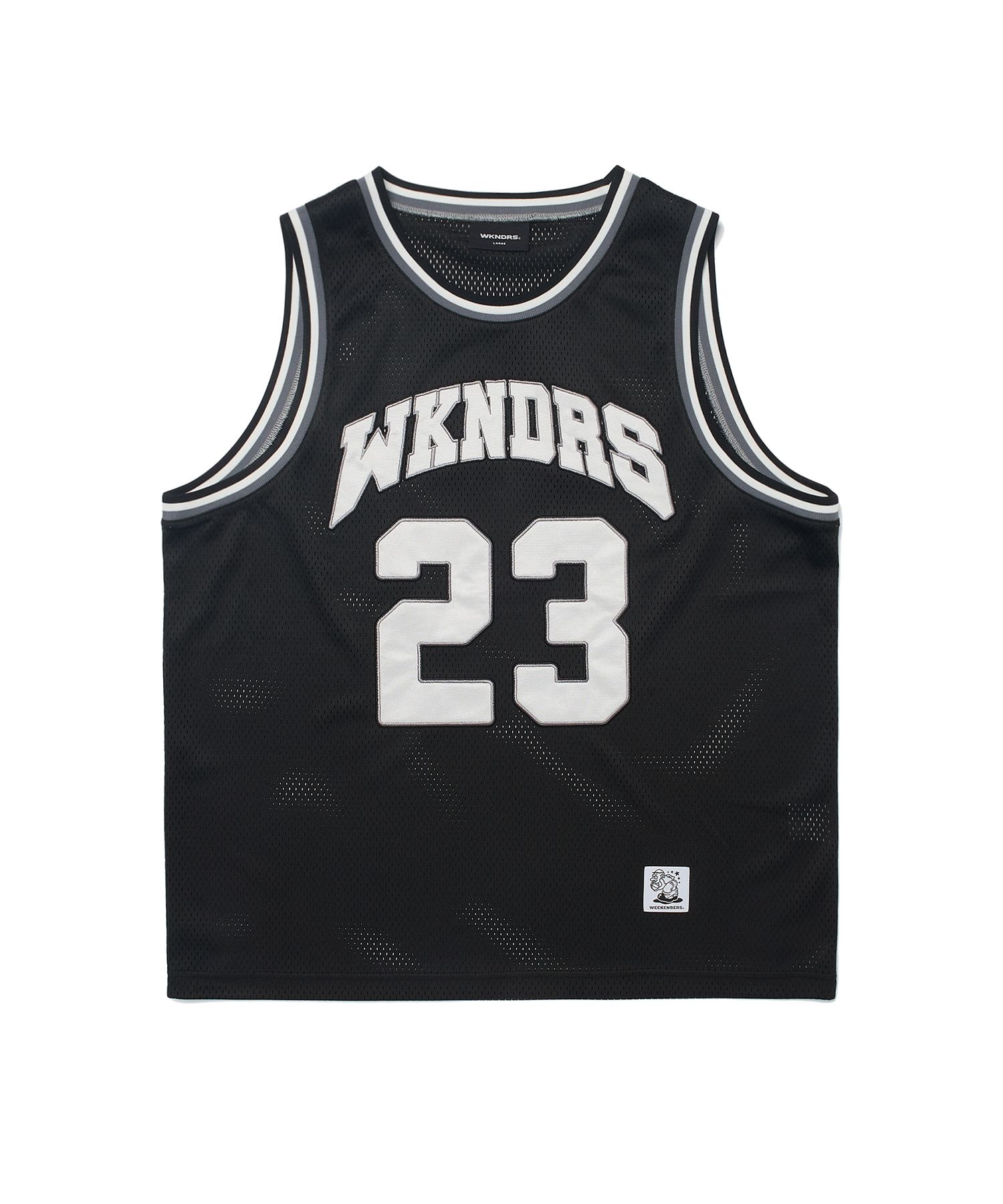 [WKNDRS] OG BASKETBALL JERSEY/追跡付 MUSINSA | WKNDRS OG BASKETBALL JERSEY (BLACK)