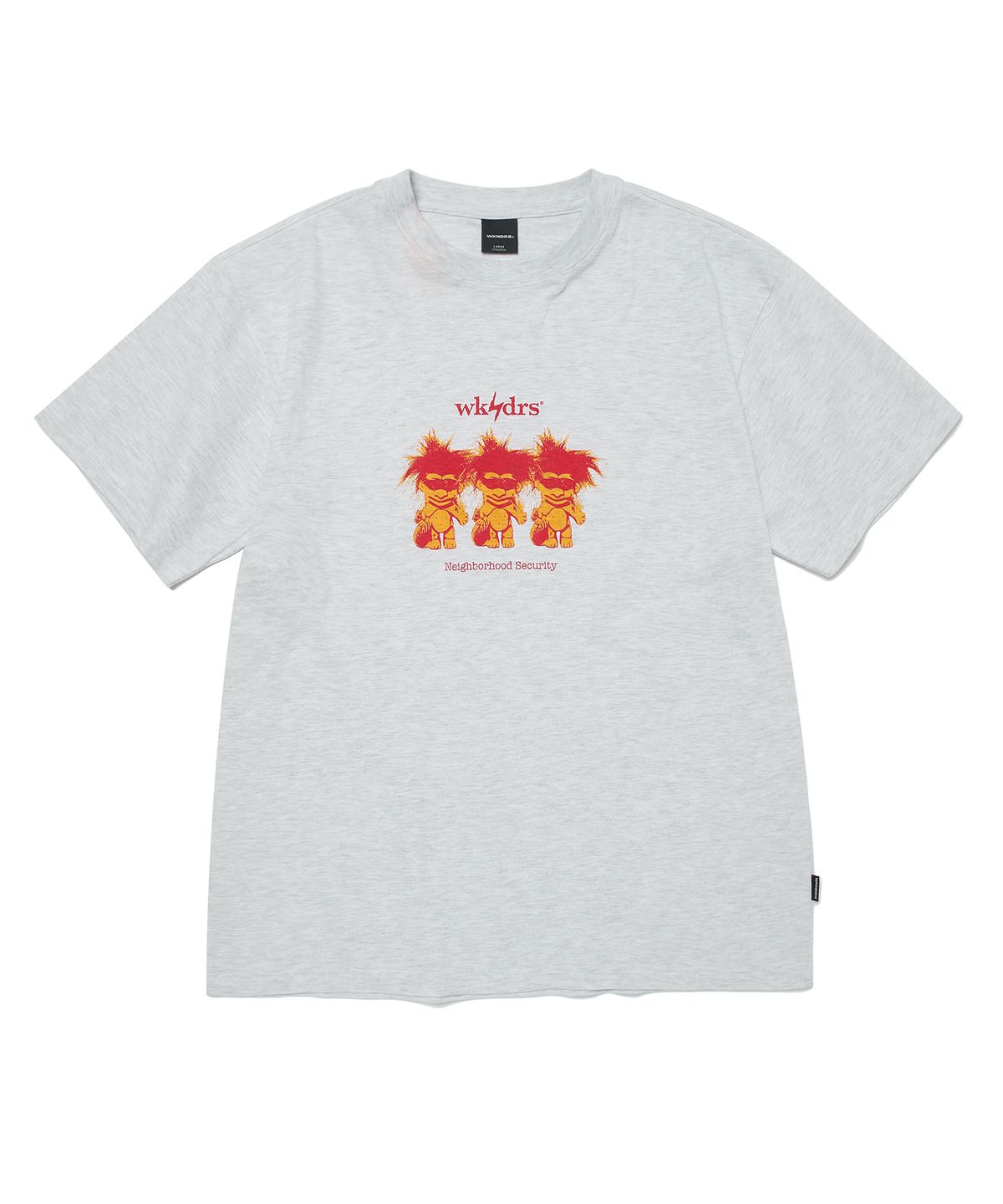 위캔더스(WKNDRS) THIEVES T-SHIRT (L.GREY)