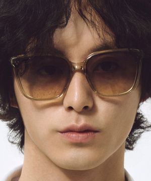 프라임 스퀘어 선글라스 베이지