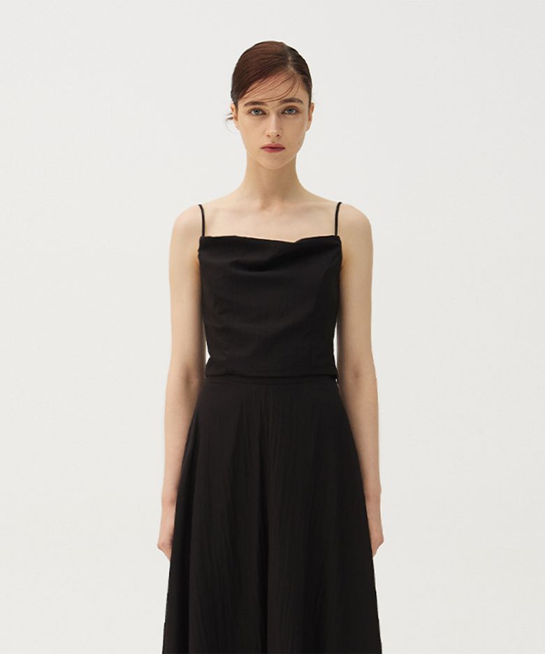 Minimal sleeveless top
