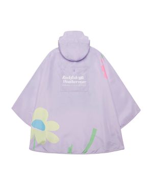 FLOWER RAIN PONCHO - 2 colors