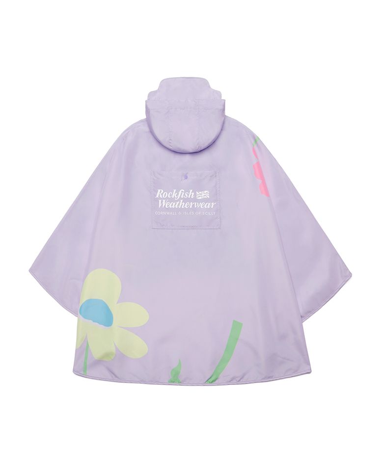 FLOWER RAIN PONCHO - 2 colors