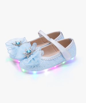 LED 엘사 시그널 여아 구두