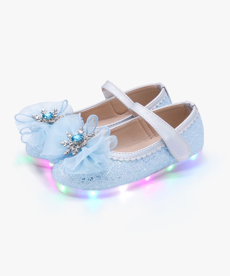 LED 엘사 시그널 여아 구두