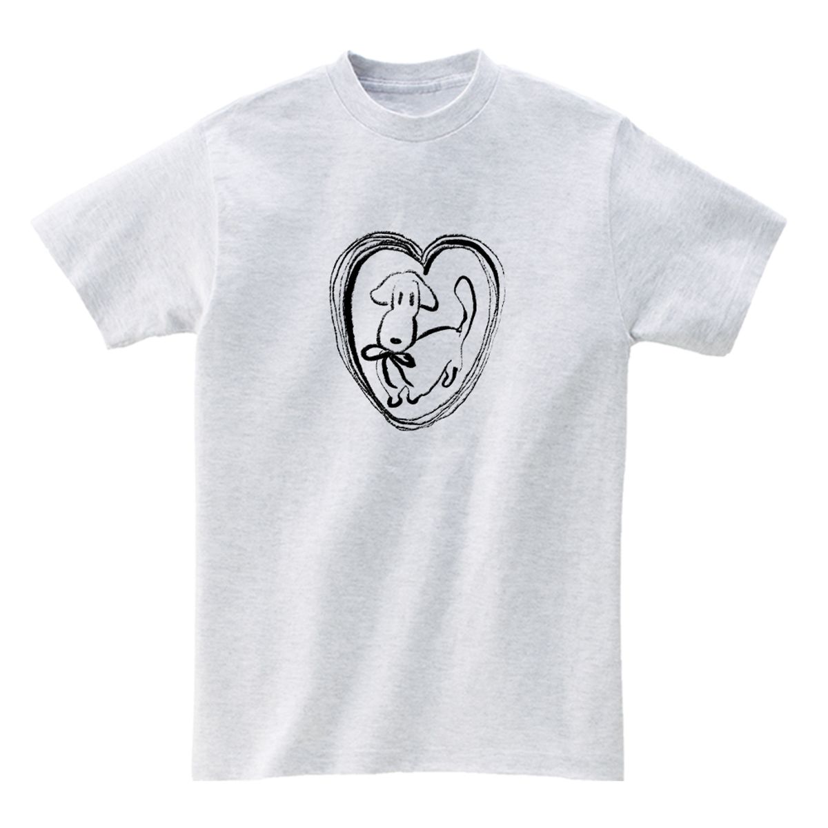 어썸어스(AWESOMEUS) Dog pendant T-SHIRTS_4COLOR