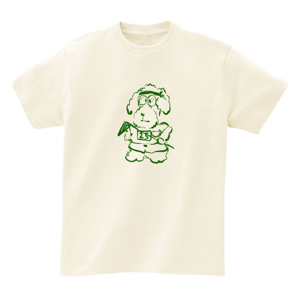 어썸어스(AWESOMEUS) Puppy at the finish line T-SHIRTS_4COLOR