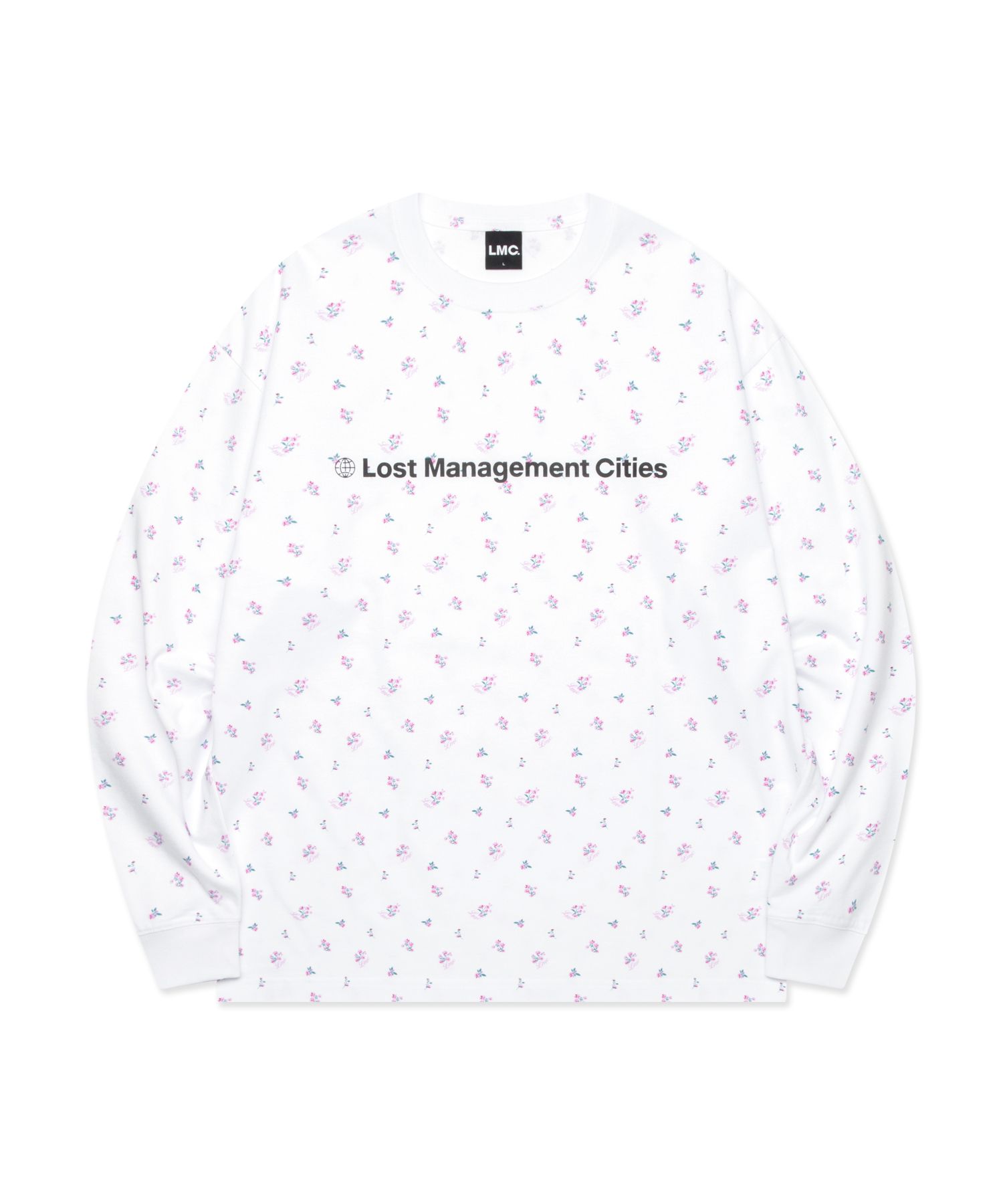 LMC★OGロゴ花柄Tシャツホワイト MUSINSA | LMC FN OG LONG SLV TEE flower white