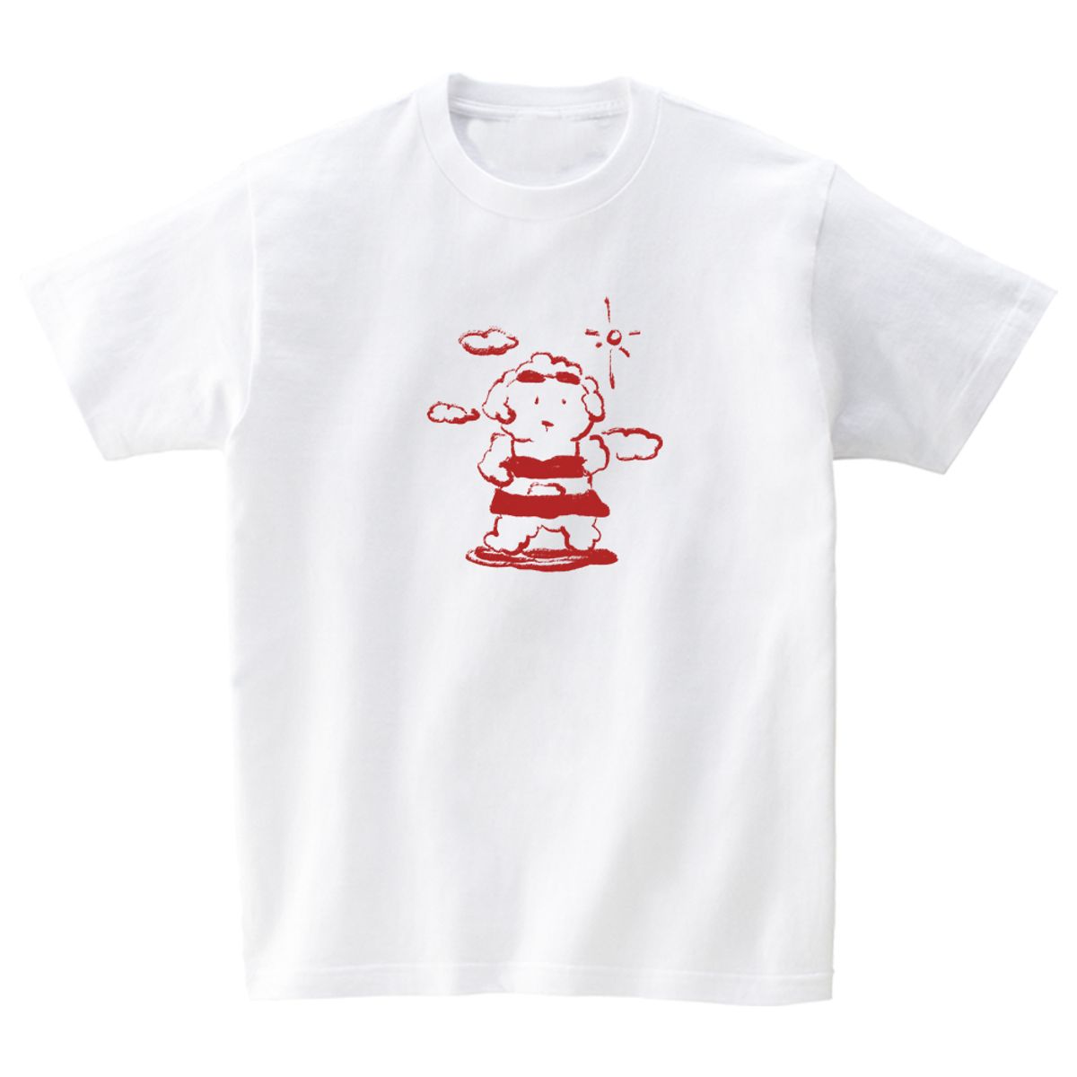어썸어스(AWESOMEUS) Dog on vacation T-SHIRTS_4COLOR