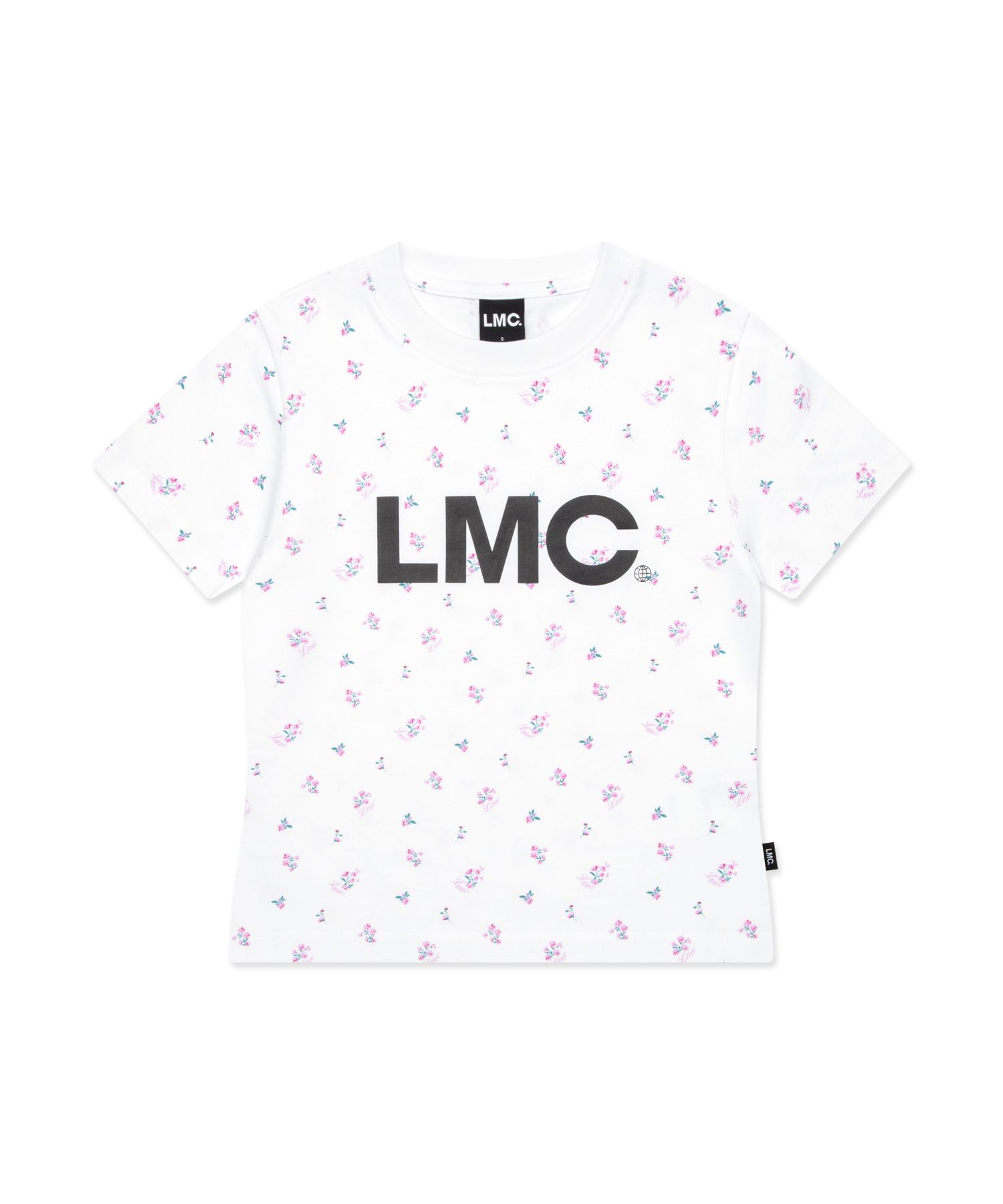 MUSINSA | LMC WM OG CROPPED TEE flower white