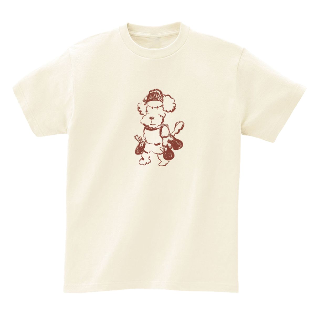 어썸어스(AWESOMEUS) Camping is hard T-SHIRTS_4COLOR