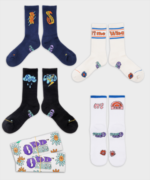 [2PACK] 쿨맥스 러닝 크루 삭스B 4종 택2 - 마라톤양말