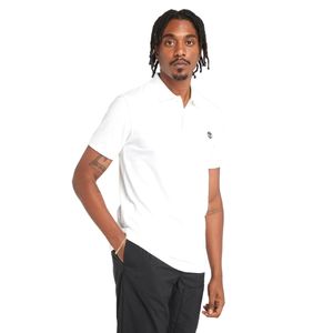 남성 AF 스트레치 폴로 반팔티 화이트_TB0A42BU1001