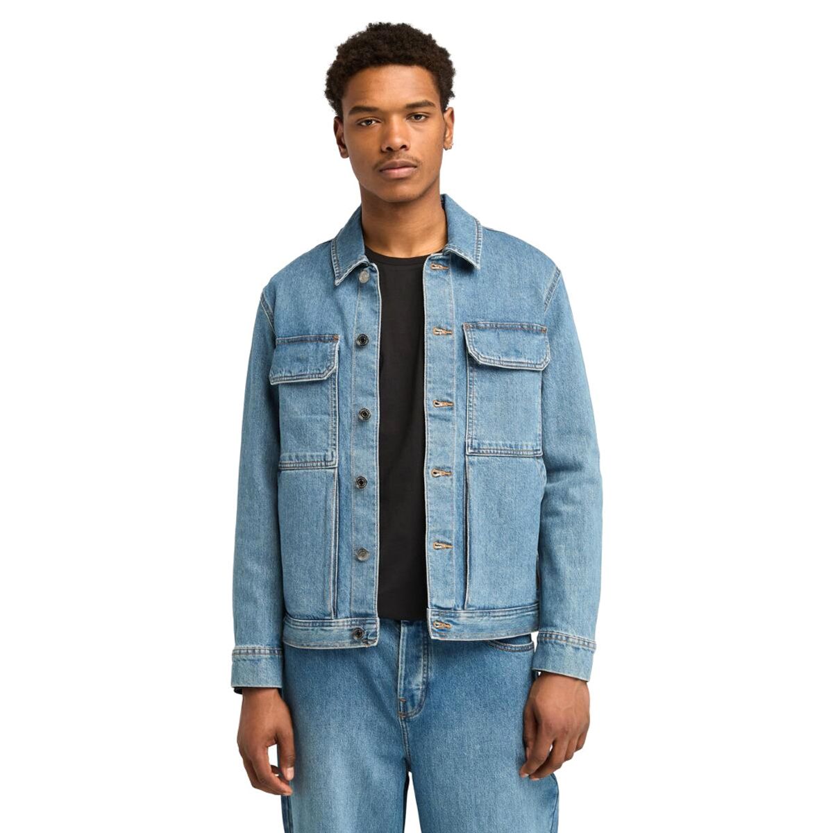 팀버랜드(TIMBERLAND) 남성 텐셀TM 데님 재킷 _TB0A4285EJW1