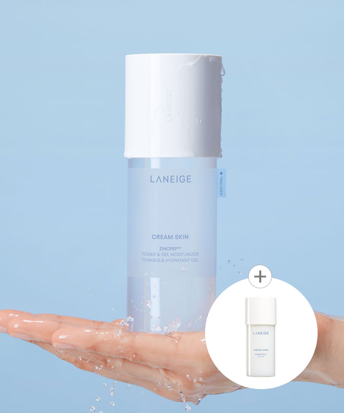 라네즈(LANEIGE) 크림 스킨 징크펩 토너&젤모이스처라이저 170ml