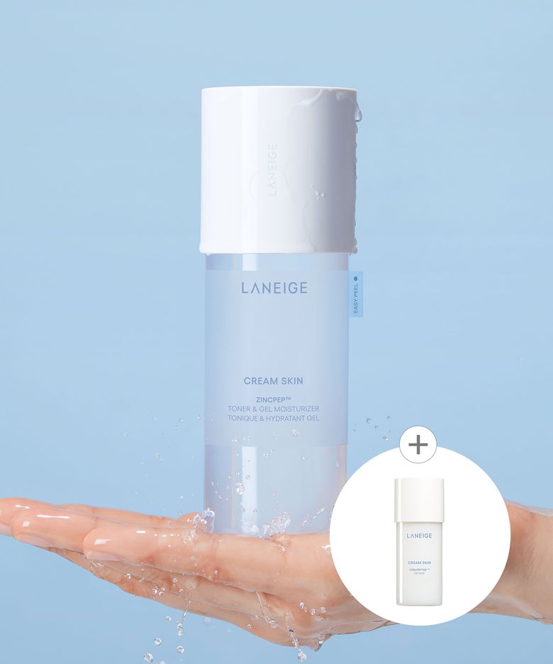 크림 스킨 징크펩 토너&젤모이스처라이저 170ml