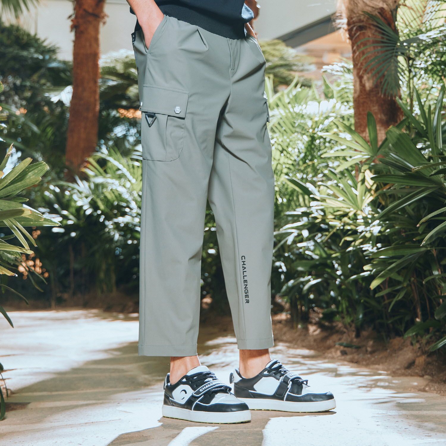 ★MUSINSA STANDARD★ Denim parachute cargo pants light indig MUSINSA | MUSINSA STANDARD Denim Parachute Cargo Pants