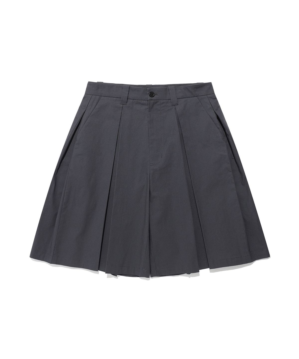 나이스고스트클럽(NICEGHOSTCLUB) DOUBLE PLEATS SHORTS_NAVY(NG2FMUPA60A)